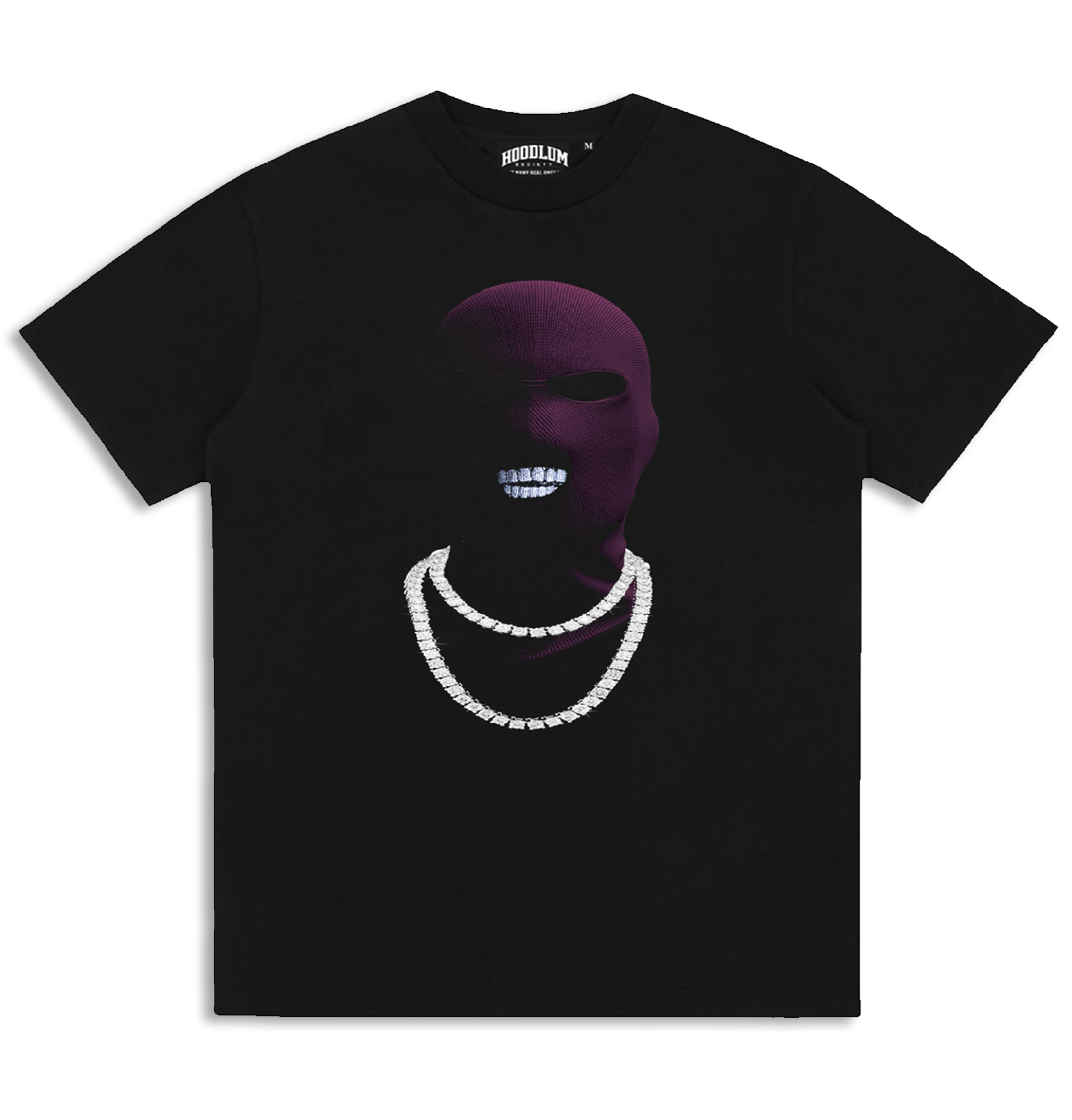 HOODLUM SKI MASK BLACK T-SHIRT