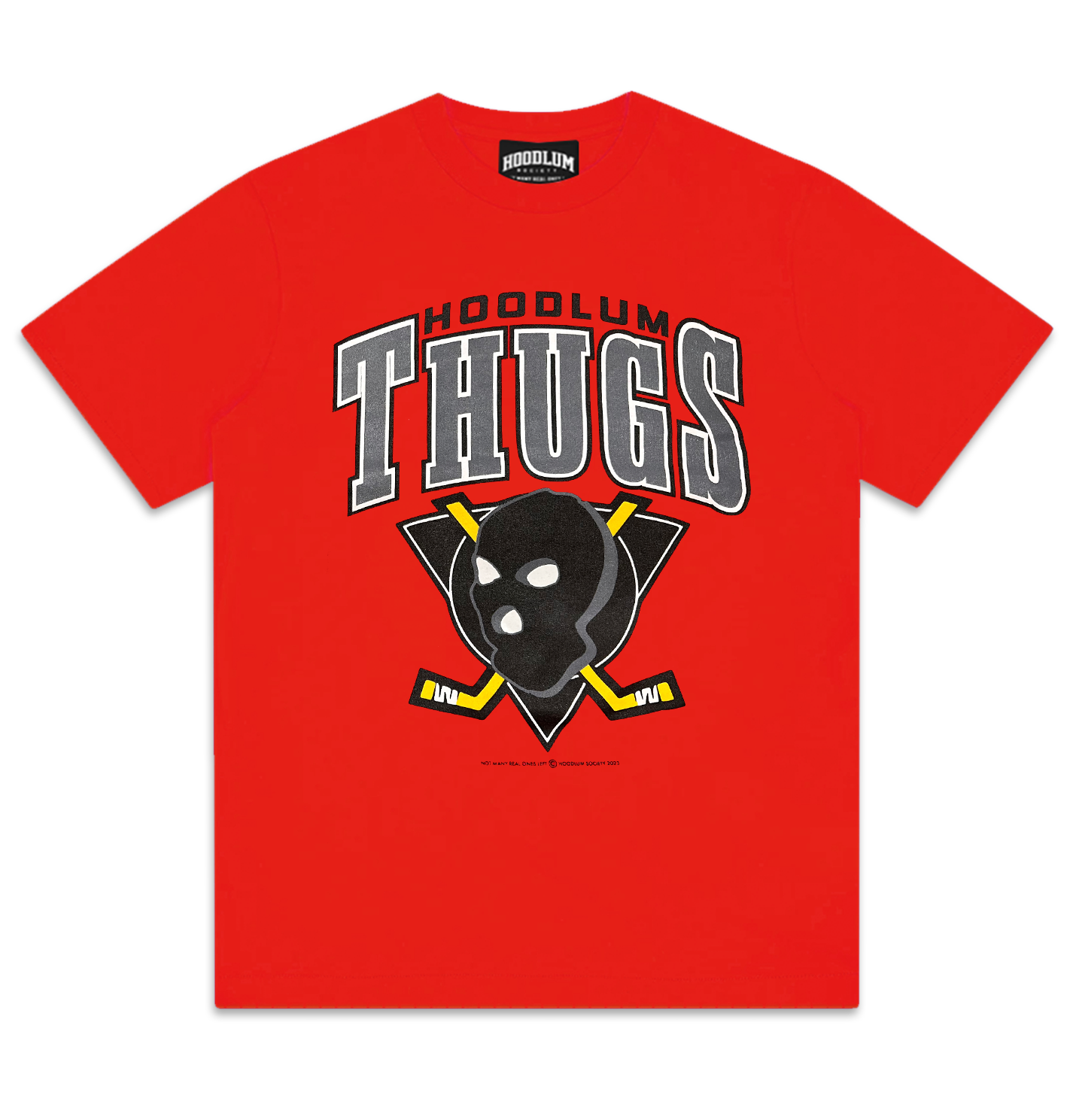 HOODLUM THUGS NHL T-SHIRT RED